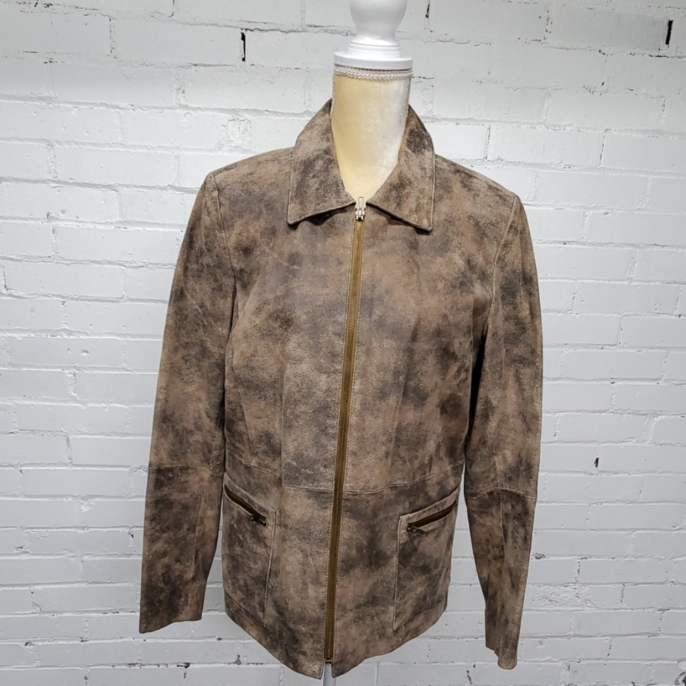 Linea leather jacket M